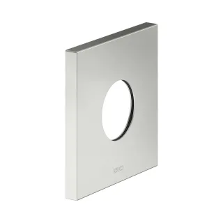 Keuco Wandrosette IXMO 59553, Thermostat eckig, 105x105 mm, Edelstahl-finish, 59553060092 59553060092