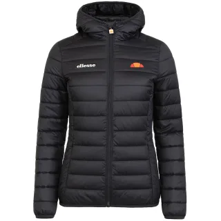 Ellesse Lompard Damen schwarze gepolsterte Jacke