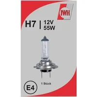 IWH KFZ-Ersatzleuchte IWH 011842 Halogen Leuchtmittel H7 55 W 12 V