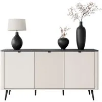 Lookway Kommode für das Schlafzimmer AUTUMN 3D mit geriffelter Front