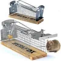 Goods+Gadgets Lebendfalle GOODS+GADGETS Wiederverwendbar Lebendfalle Mäusefalle–Tierfreundlich, Tiefreundliche Falle wiederverwendbar