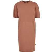 URBAN CLASSICS A-Linien-Kleid Urban Classics Damen Ladies Organic Oversized Slit Tee Dress (1-tlg)