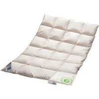 Vitaschlaf Gänsedaunenbettdecke Vitaschlaf® BIO-LUXE-KBA Bettdecken für Sommer Winter Ganzjahresdecke, Füllung: 100% Gänsedaunen, Bezug: 100% BIO-Baumwolle, Bettdecke 135x200 cm, 155x220 cm und weitere Größen, Made in Germany