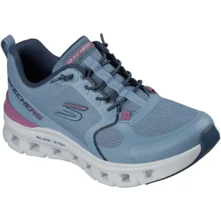 Skechers Glide-Step Pro Textil Damen Slate Mesh/Magenta Trim Trainer