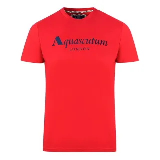 Aquascutum Herren London T-Shirt (Rot)