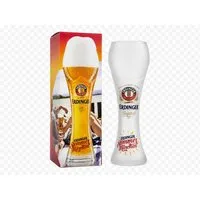 Erdinger Weißbier Bierglas Sommermärchen Pokalglas 0,5 l - Mattiertes Weißbierglas, 1-tlg., mit Geschenkverpackung, Limitierte Edition