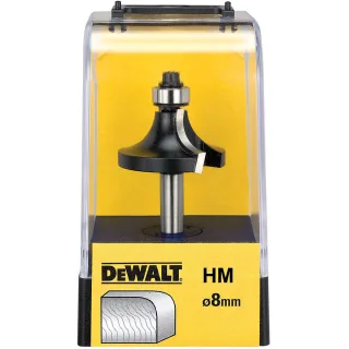DEWALT Abrundfräser HM Z2 S8mm D22,7mm R5mm - DT90013-QZ
