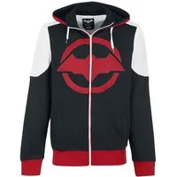 Batman Kapuzensweatjacke Batman Herren Kapuzenpullover DC Comics Batman Arkham