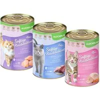 Lecker.Pet 18 x 400 g Lecker.Pet® Saftige Fleischmahlzeit Katzenfutter Mix Huhn, Nassfutter für: Katze