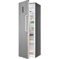 exquisit Gefrierschrank GS295-NF-H-040C inoxlook, 185 cm hoch, 60 cm breit, Viel Platz, starke Gefrierleistung & No Frost für eisfreies Gefrieren