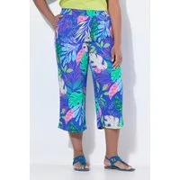 Angel of Style Schlupfhose Culotte weites gerades Bein Dschungelblätter