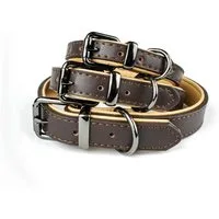 Tierluxe Hunde-Halsband Klassiker, Leder, Premium