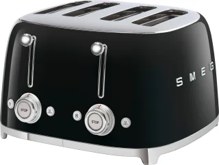 Smeg Toaster "TSF03BLEU" 4 kurze Schlitze 3000 W