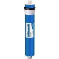 iSpring Wasserfilter Umkehrosmose Membrane MC7 75 GPD (284 L/Tag) für Umkehrosmoseanlagen, 30 cm blau