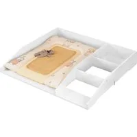 Woltu Wickelaufsatz, für Kommode mit Tiefe 47,5-50 cm Breite ab 80 cm, Weiß