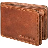STILORD Geldbörse "Matteo" Herren Mini Portemonnaie Leder mit Münzfach – RFID Schutz