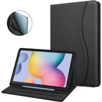 Fintie Tablet-Hülle für Samsung Galaxy Tab S6 Lite 10.4 2024/2022/2020, Soft TPU Rückseite, Schutzhülle mit S Pen Halter und Dokumentschlitze