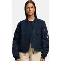 Navahoo Bomberjacke Willstehaben 14 angesagte Collegejacke mit Ärmeltasche
