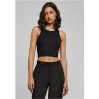 URBAN CLASSICS Tanktop Damen Cropped Rib Top