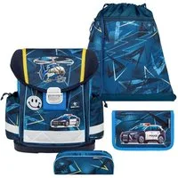 Belmil Schulranzen Classy, Polizei, 4tlg.,1. Klasse, Grundschule, Einschulung, Jungen