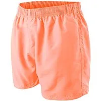 Martano Badeshorts Jungen Knaben Badehose Badeshorts lang orange grün blau Innenslip Mode (1-St) Seitentaschen - breiter Bund mit Kordel innenliegend