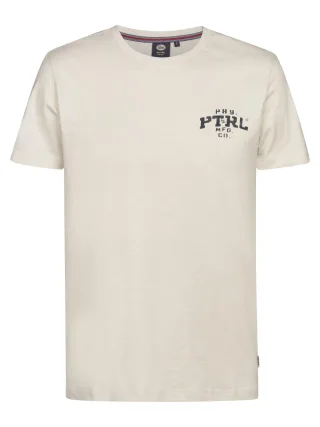 Petrol Industries - Bedrucktes Jersey-T-Shirt Oro Herren