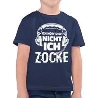 Shirtracer T-Shirt Ich hör dich nicht ich zocke - Nicht stören (1-tlg) Kinderkleidung und Co