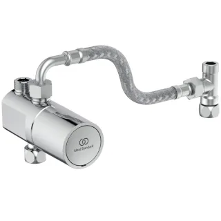 Ideal Standard Eckventilthermostat Ceratherm mit Verbindungs-Set Chrom, A8375AA A8375AA