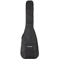 McGrey Gitarrentasche EBEB-1222BK E-Basstasche Schwarz, gepolsterte E-Basstasche aus Nylon mit verstellbaren Rucksackgurten