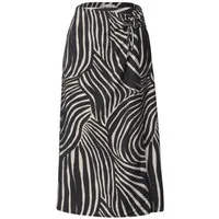 STREET ONE Sommerrock Viscose Wrap Skirt_AOP