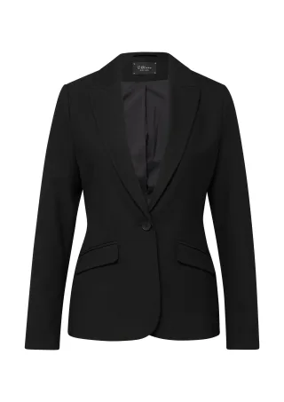s.Oliver BLACK LABEL - Indoor-Blazer schwarz - Gr. - 42