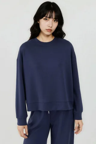 Modal Touch Basic Sweatshirt