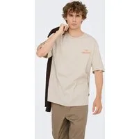 ONLY & SONS T-Shirt ONSFRANK RLX SS TEE NOOS Baumwolle, relaxed fit
