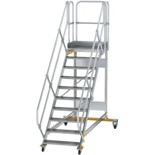 Munk Plattformtreppe 45° fahrbar Stufenbreite 800 mm - 600790