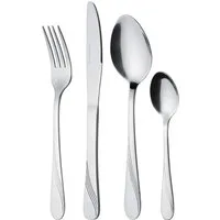 GRÄWE Besteck-Set GRÄWE Tafelbesteck 24-tlg., für 6 Personen, Serie Stralsund, Edelstahl 18/0