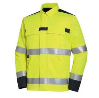 uvex protection multifunction und high visibility Herren Jacke mit Umlegekragen gelb 90/94 - 1713320