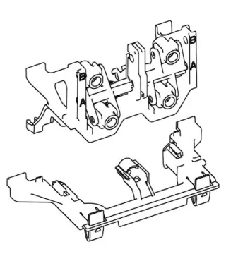 Schell Hebellager für MONTUS Spülkasten 8cm, 292210099 292210099