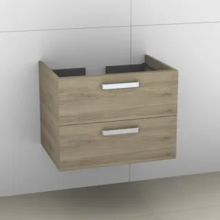 Artiqua 412 Waschtischunterschrank für Daylight K0727, Sanremo Eiche quer NB, 412-WU2L-I01-7144-428 412-WU2L-I01-7144-428