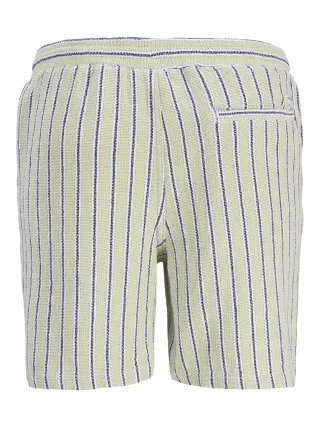 JACK&JONES - JPSTJAIDEN COBA STRIPE JOG SHORTS REG LN Grau - Gr. - M