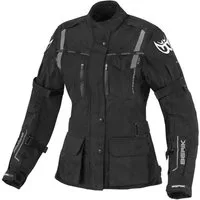 Berik Motorradjacke Torino wasserdichte Damen Motorrad Textiljacke Verbindungsreißverschluss,Ellenbogenprotektoren enthalten,herausn