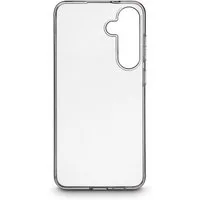 Hama Handyhülle Handyhülle für Galaxy S24 (durchsichtig, kratzfest, ohne Vergilben), Anti-Rutsch-Oberfläche und bezogene Seitentasten