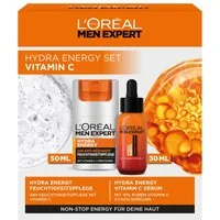 L'ORÉAL PARIS MEN EXPERT Gesichtspflege-Set L'Oréal Men Expert Hydra Energy Set Vitamin C