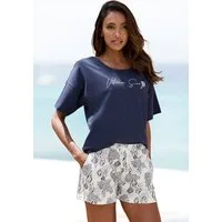 Vivance Dreams by Lascana Shorty (Set, 2 tlg) Schönes Muschel-Muster