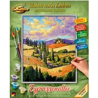 Schipper Malen nach Zahlen Meisterklasse Premium - Zypressenallee, Made in Germany