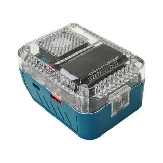 For Makita 18V Li-Ion Battery Adapter Converter USB-C PD3.1 140W Power Supply Charger QC3.0 Digital Display Type-C Input