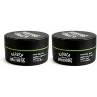 Weit & Breit Handelsgesellschaft mbH Haarwachs Matte Look Hair Styling Wax Haarwachs 150 ml Friseurbedarf 2 Stück, 2-tlg., Mattes Finish ohne Glanz oder fettiges Gefühl