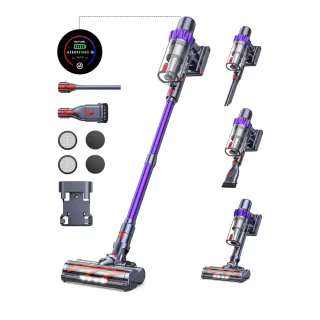 [EU Direct] Buture VC70 Cordless Vacuum Cleaner, 450W/38KPa with Automatic Mode, Touch Screen, Quiet Up to 55 Minutes, H