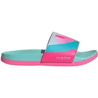 adidas Performance Adilette Comfort Messi mint/pink Kinder - 1 Paar Badeschuh