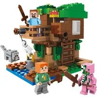 Athlix Klemmbausteine Set kompatibel mit Lego für Minecraft Fans Baustein Spielbausteine
