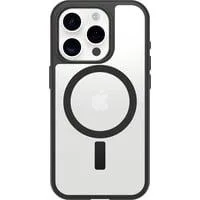 React, Handyhülle transparent/schwarz, iPhone 16 Pro, MagSafe